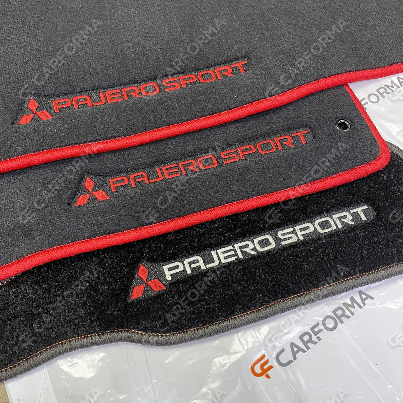 Ворсовые коврики на Mitsubishi Montero Sport III 2015&nbsp;-&nbsp;2026 в Череповеце