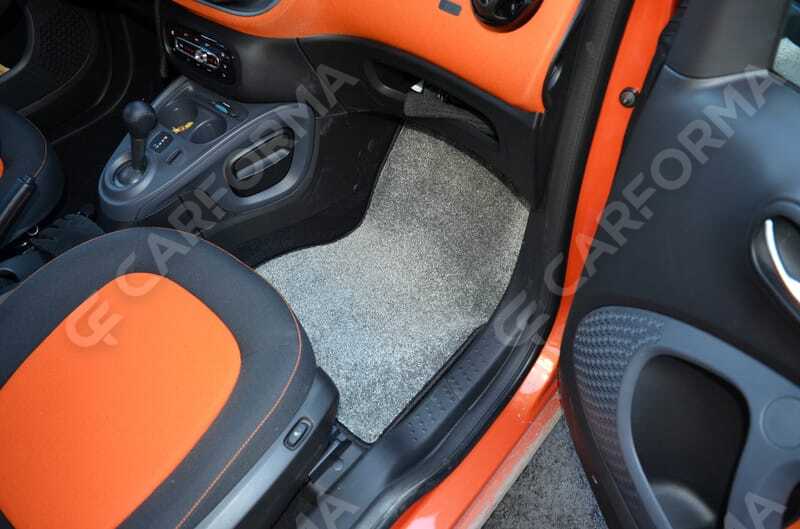 Ворсовые коврики на Smart Fortwo (C453) 2014&nbsp;-&nbsp;2026 в Череповеце