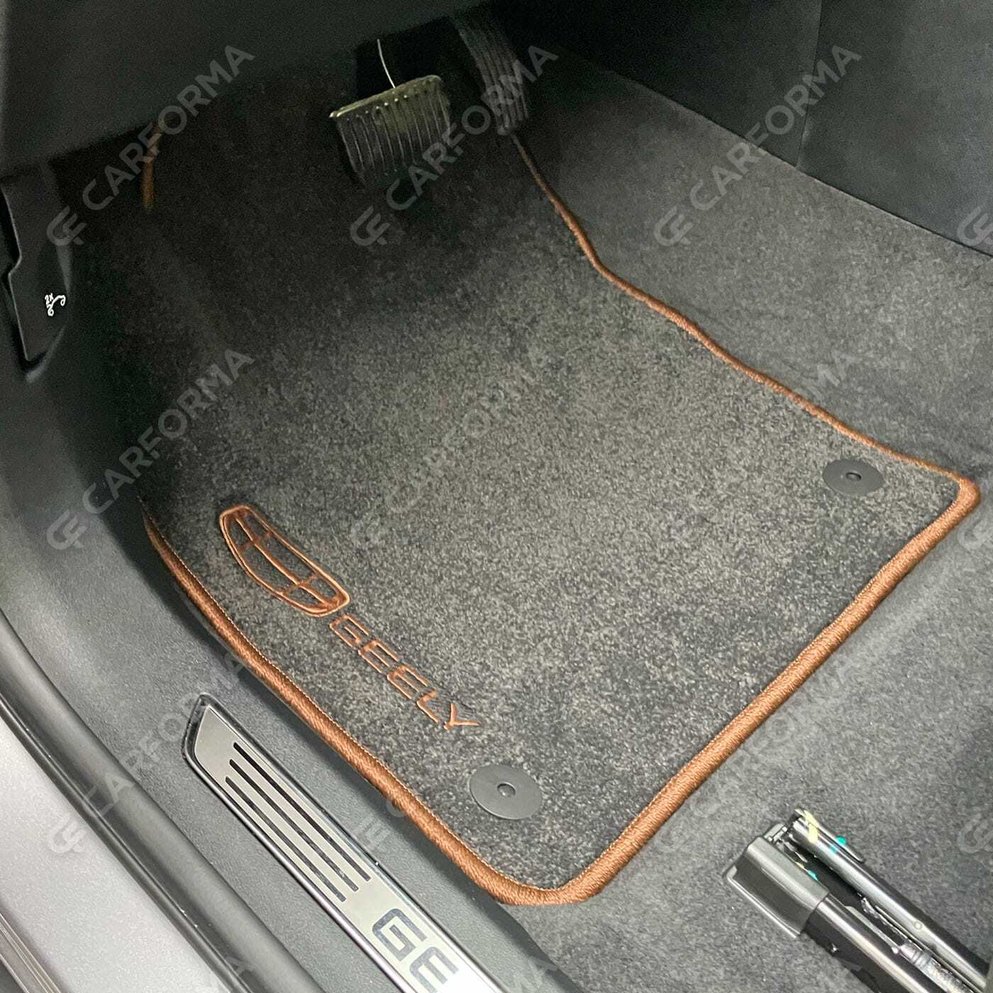 Ворсовые коврики на Geely Monjaro Гибрид 2022&nbsp;-&nbsp;2026 в Череповеце