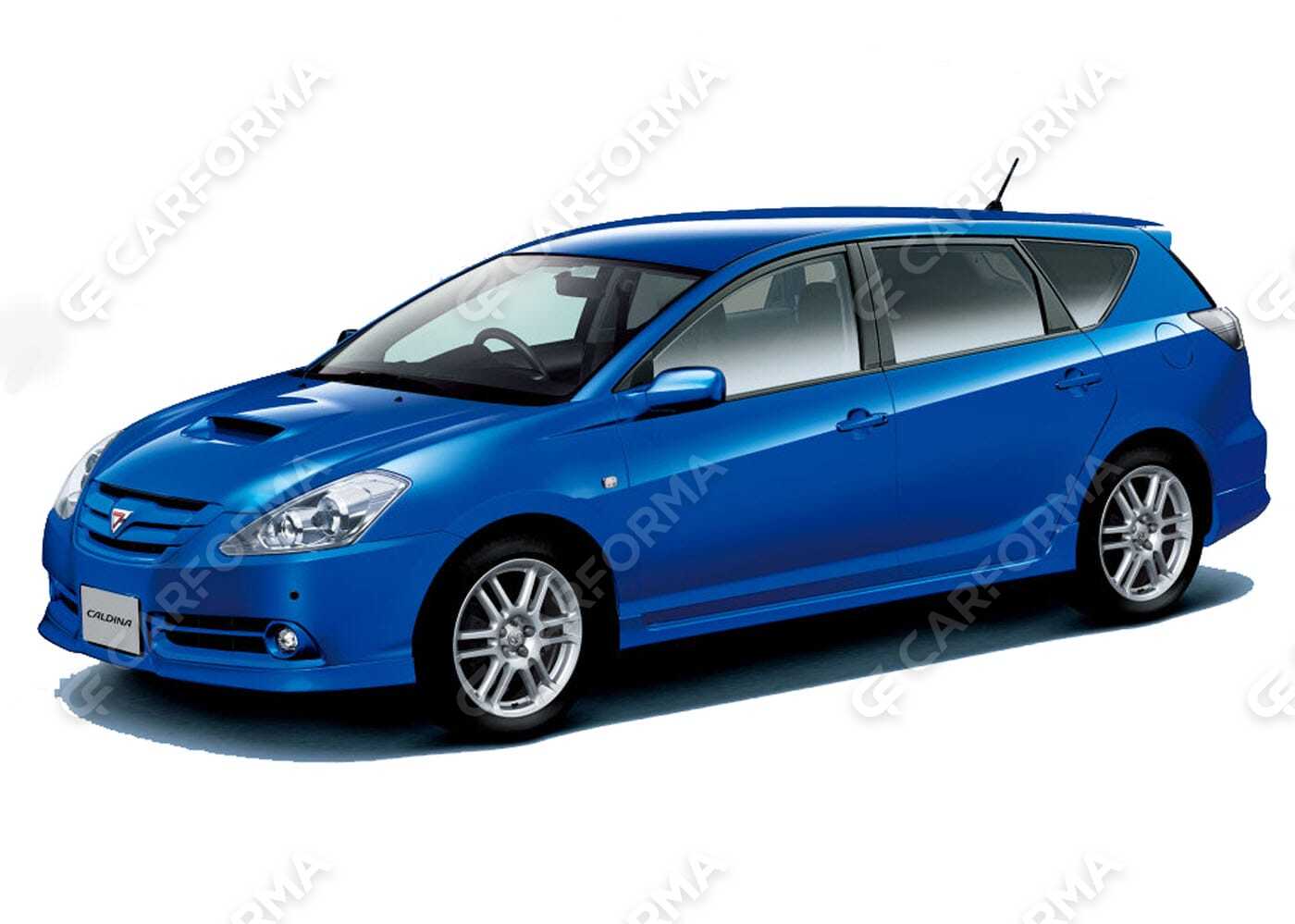 Ворсовые коврики на Toyota Caldina (T24) 2002&nbsp;-&nbsp;2007