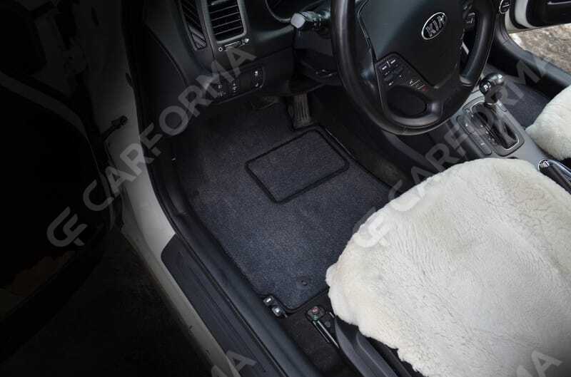 Ворсовые коврики на KIA Cerato III 2013&nbsp;-&nbsp;2020 в Череповеце