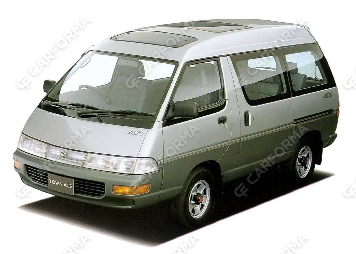 Ворсовые коврики на Toyota Town Ace (R20, R30) 1982&nbsp;-&nbsp;1996