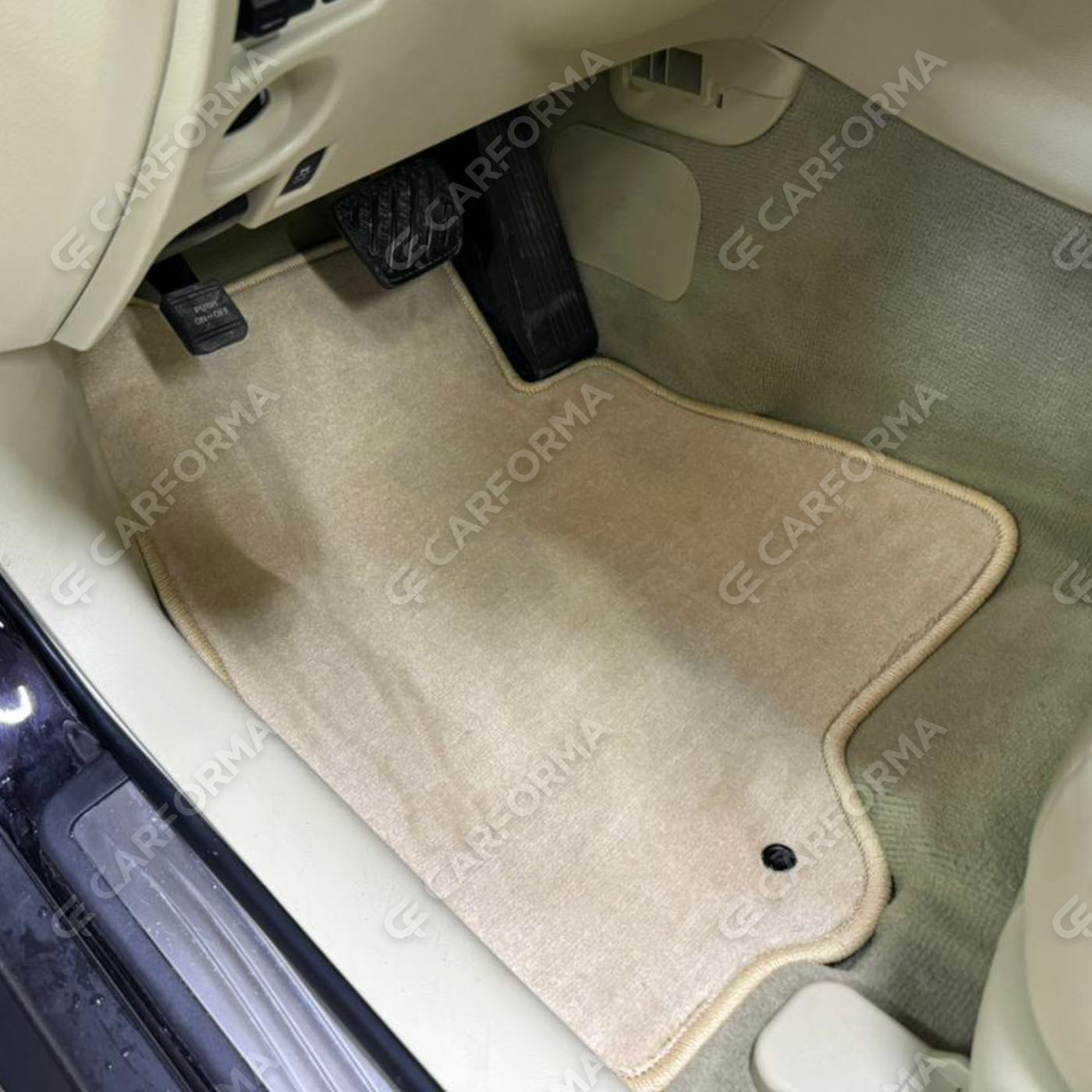 Ворсовые коврики на Infiniti QX50 I 2013&nbsp;-&nbsp;2018 в Череповеце