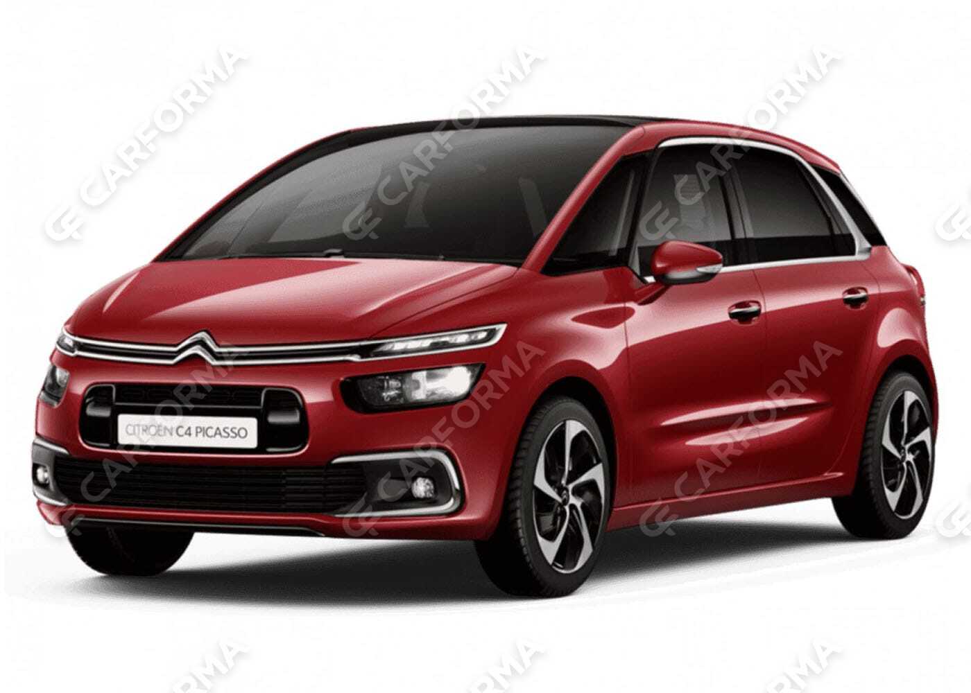 Ворсовые коврики на Citroen C4 Picasso II 2013&nbsp;-&nbsp;2018