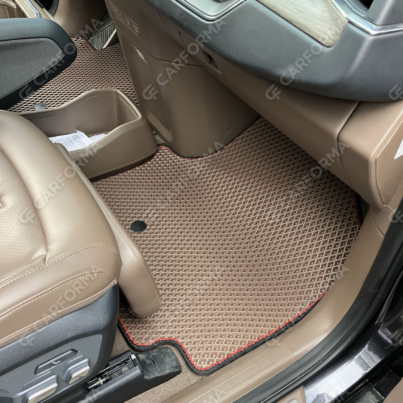 Ворсовые коврики на KIA EV9 2023&nbsp;-&nbsp;2026 в Череповеце