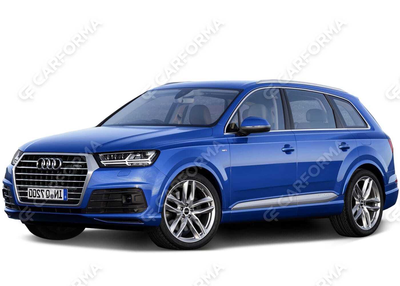 Ворсовые коврики на Audi Q7 II 2015&nbsp;-&nbsp;2026