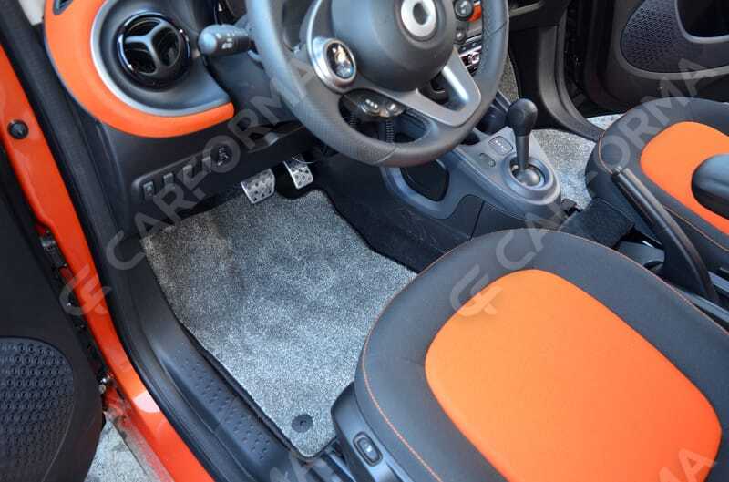 Ворсовые коврики на Smart Fortwo (C453) 2014&nbsp;-&nbsp;2026 в Череповеце