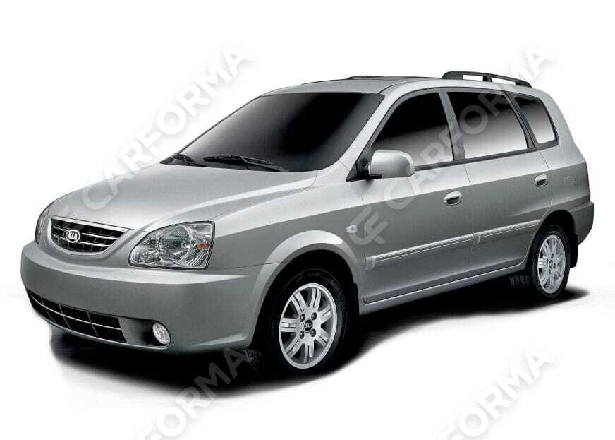 Ворсовые коврики на KIA Carens I 1999&nbsp;-&nbsp;2006