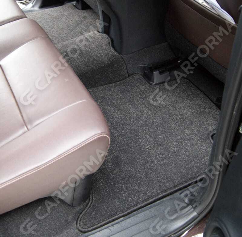 Ворсовые коврики на Toyota Fortuner II 2015&nbsp;-&nbsp;2026 в Череповеце