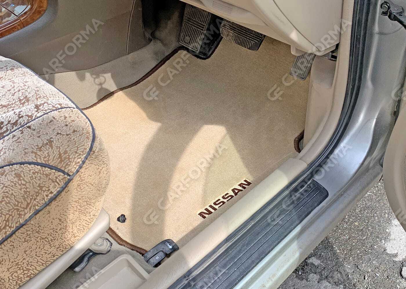 Ворсовые коврики на Nissan Bluebird Sylphy (G10) 2000&nbsp;-&nbsp;2006 в Череповеце