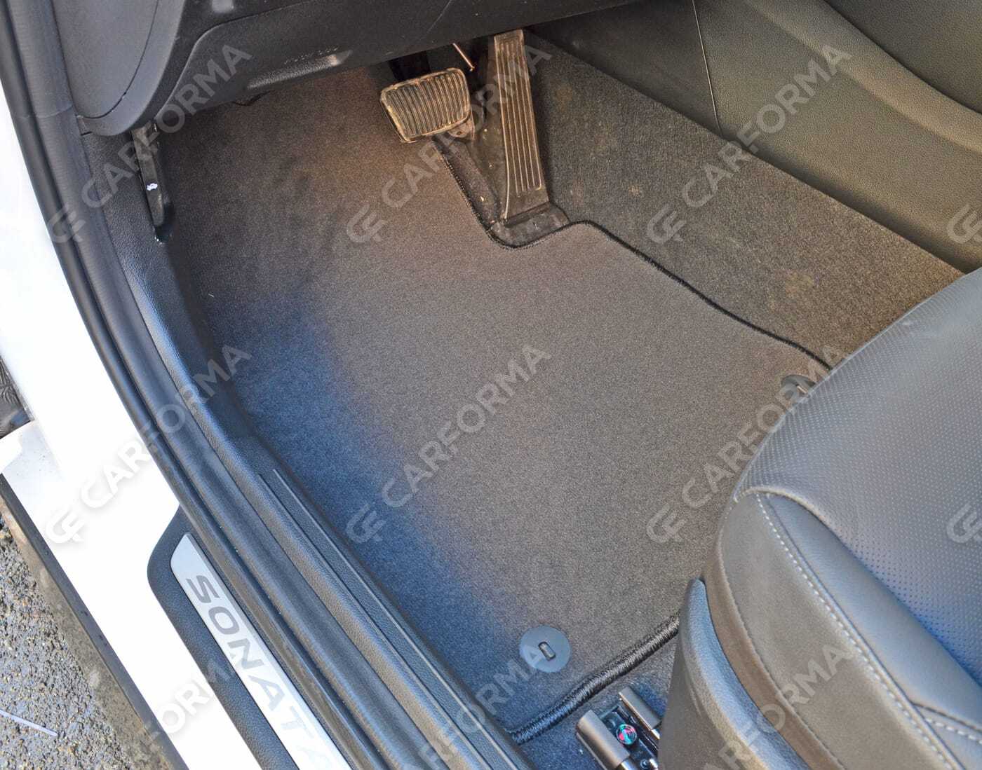 Ворсовые коврики на Hyundai Sonata 8 (DN8) 2019&nbsp;-&nbsp;2026 в Череповеце