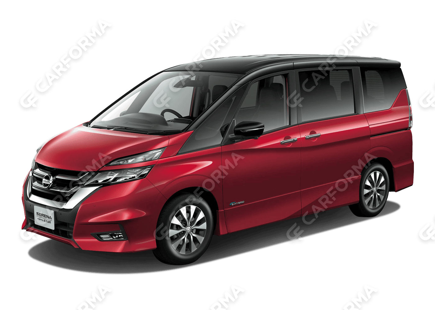 Ворсовые коврики на Nissan Serena (C27) 2016&nbsp;-&nbsp;2022