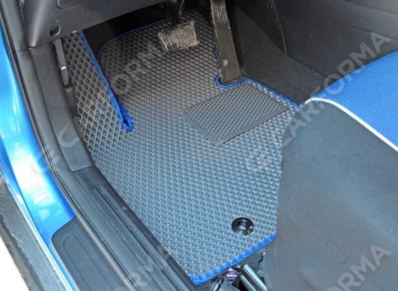 Ворсовые коврики на KIA Soul II 2014&nbsp;-&nbsp;2019 в Череповеце