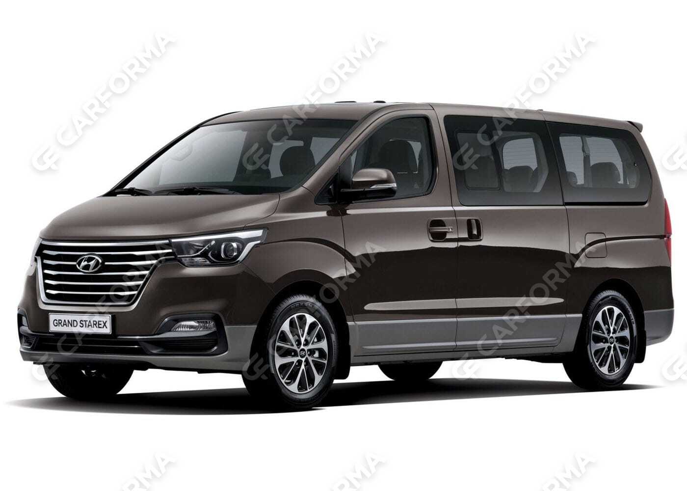 Ворсовые коврики на Hyundai Grand Starex 11-12 мест 2008&nbsp;-&nbsp;2021