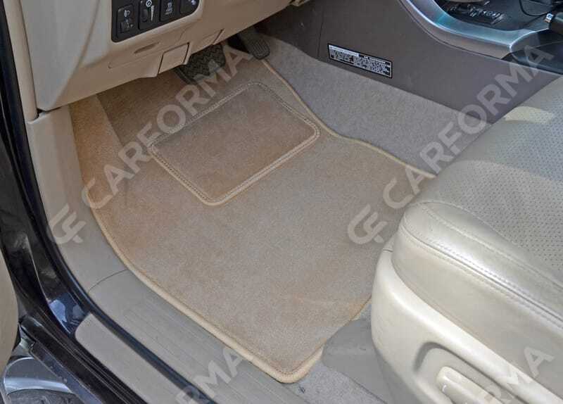 Ворсовые коврики на Toyota Land Cruiser Prado 120 2002&nbsp;-&nbsp;2009 в Череповеце