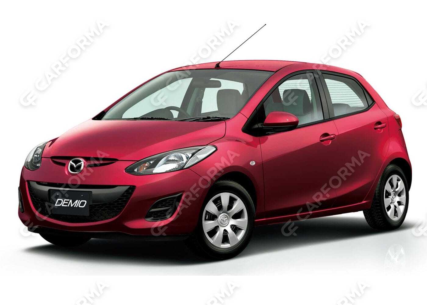 Ворсовые коврики на Mazda Demio III (DE) 2007&nbsp;-&nbsp;2014