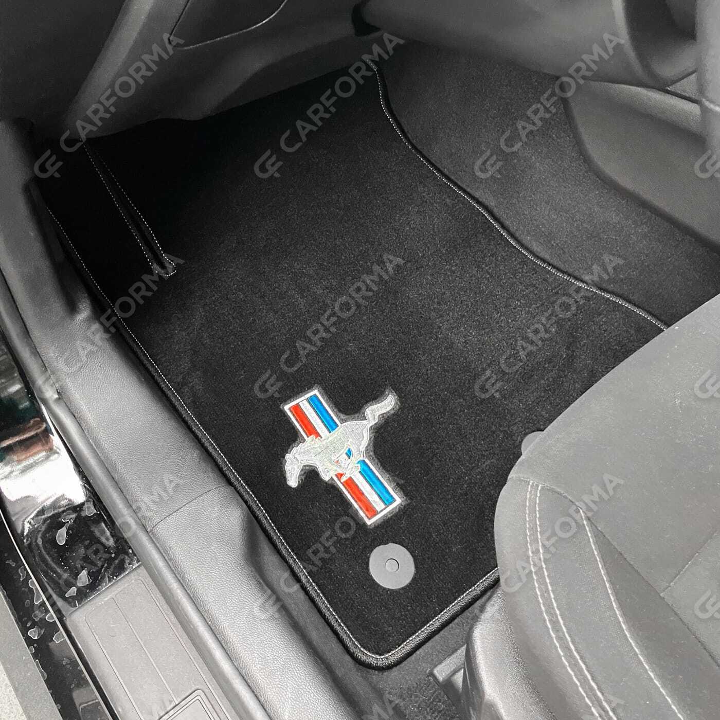 Ворсовые коврики на Ford Mustang VI 2013&nbsp;-&nbsp;2023 в Череповеце