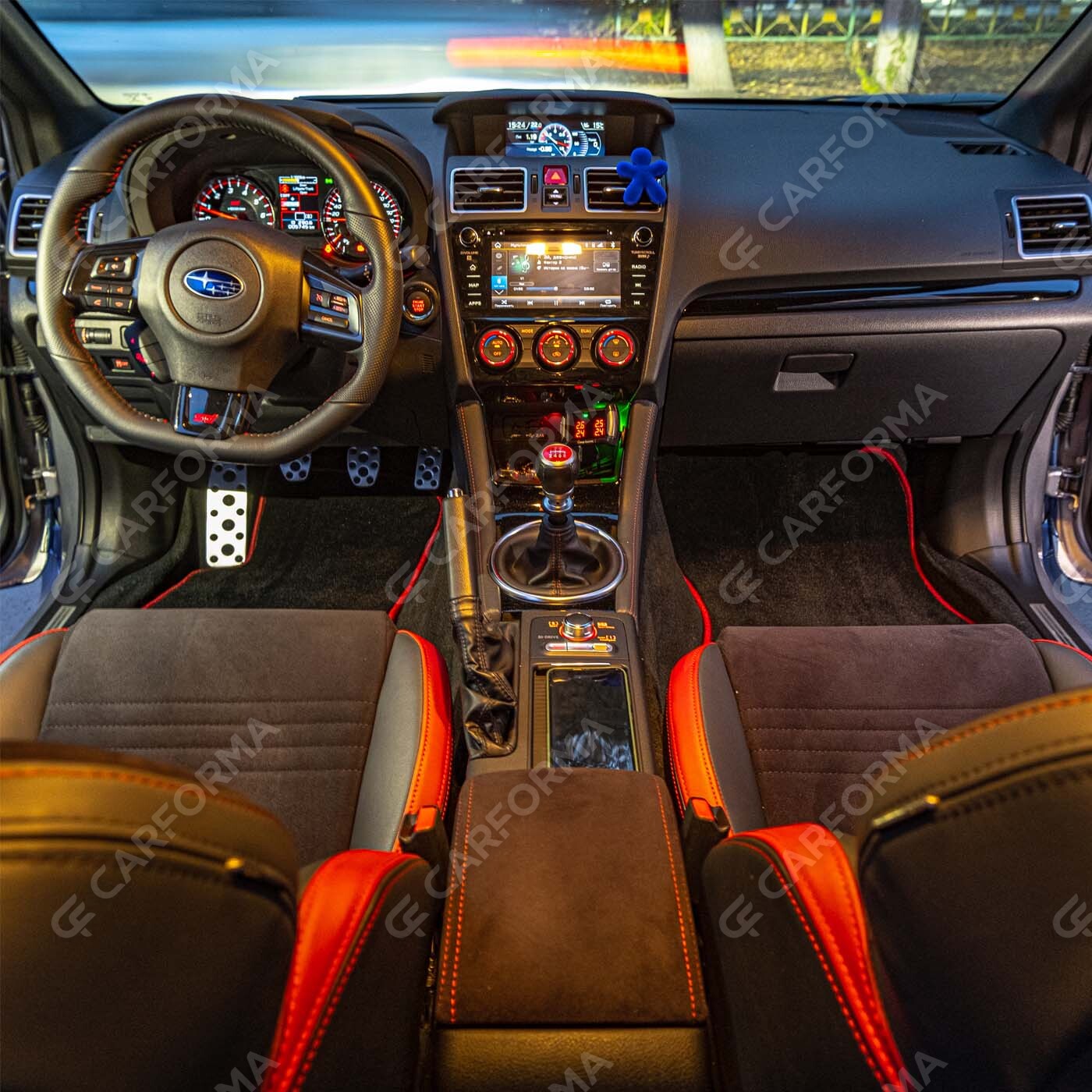 Ворсовые коврики на Subaru Impreza IV 2011&nbsp;-&nbsp;2021 в Череповеце