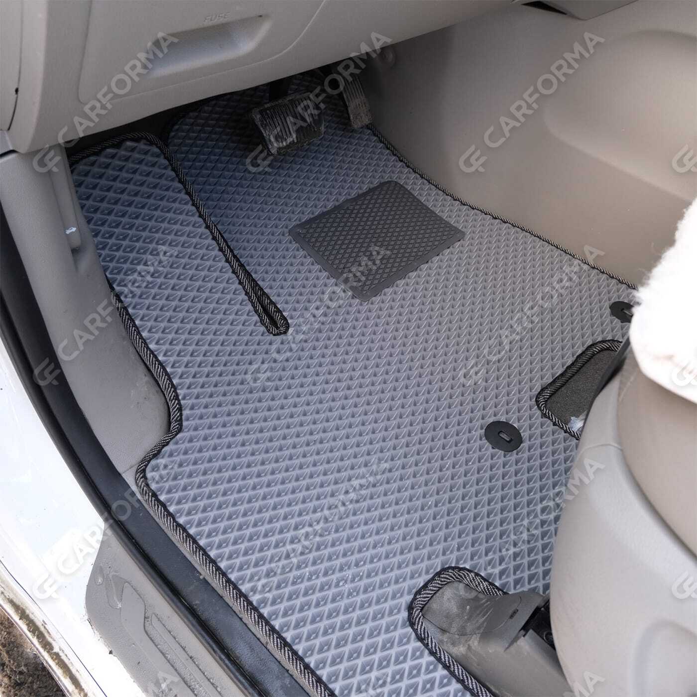 Ворсовые коврики на KIA Carnival III 7 мест 2014&nbsp;-&nbsp;2021 в Череповеце