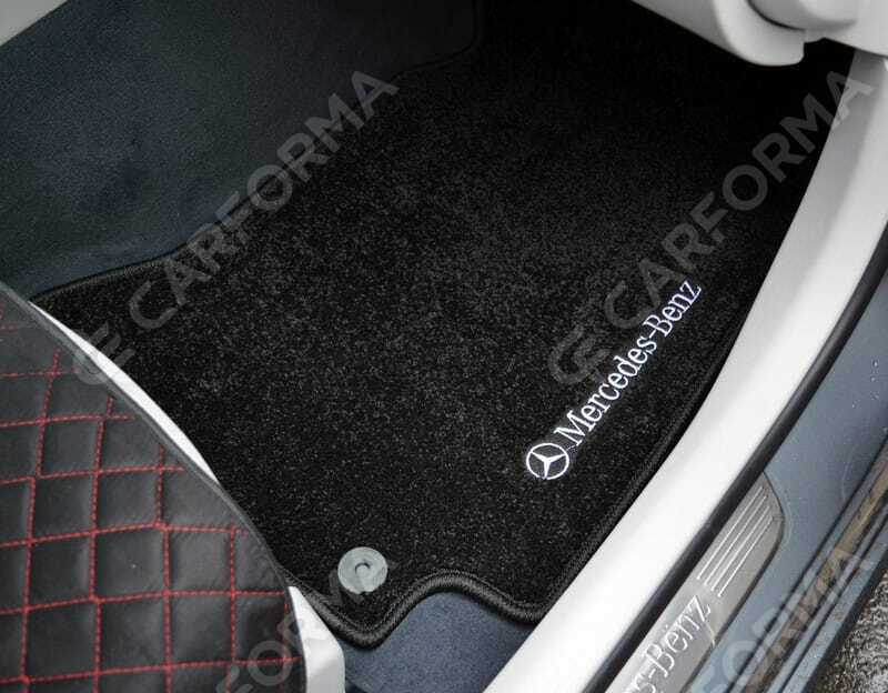 Ворсовые коврики на Mercedes C (W205) 2014&nbsp;-&nbsp;2023 в Череповеце