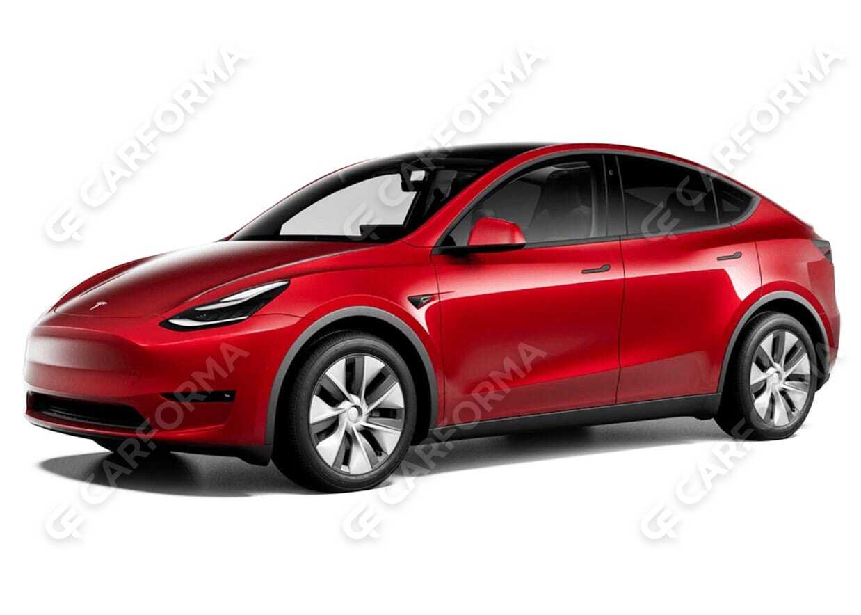 Ворсовые коврики на Tesla Model Y 2019&nbsp;-&nbsp;2026