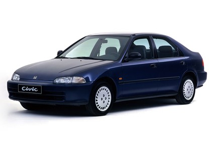 Ворсовые коврики на Honda Civic V 4d 1991&nbsp;-&nbsp;1996 в Череповеце