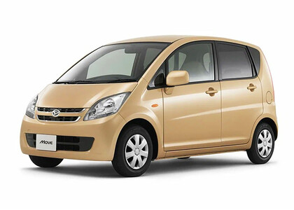 Ворсовые коврики на Daihatsu Move VI 2006&nbsp;-&nbsp;2010 в Череповеце