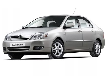Ворсовые коврики на Toyota Corolla (E12) 2000&nbsp;-&nbsp;2007 в Череповеце