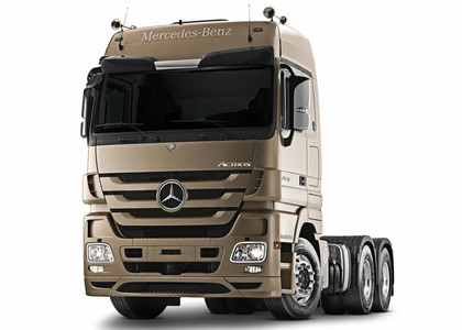 Ворсовые коврики на Mercedes Actros MP3 тягач 2008&nbsp;-&nbsp;2020 в Череповеце