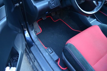 Ворсовые коврики на Honda Civic VII 3d 2001&nbsp;-&nbsp;2006 в Череповеце