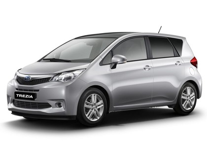 Ворсовые коврики на Subaru Trezia 2010&nbsp;-&nbsp;2016 в Череповеце