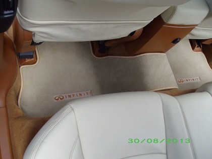 Ворсовые коврики на Infiniti FX I 2003&nbsp;-&nbsp;2008 в Череповеце