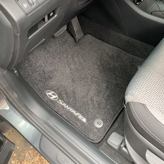 Ворсовые коврики на Hyundai Santa Fe IV 2018&nbsp;-&nbsp;2021 в Череповеце