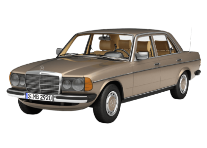 Ворсовые коврики на Mercedes W123 1975&nbsp;-&nbsp;1986 в Череповеце