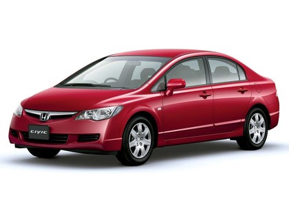 Ворсовые коврики на Honda Civic VIII 4d 2006&nbsp;-&nbsp;2011 в Череповеце