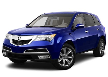 Ворсовые коврики на Acura MDX II 2006&nbsp;-&nbsp;2013 в Череповеце