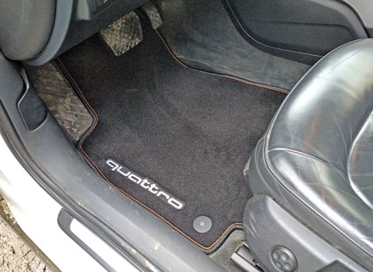 Ворсовые коврики на Audi A6 Allroad quattro (C7) 2012&nbsp;-&nbsp;2019 в Череповеце