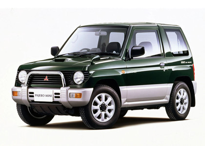 Ворсовые коврики на Mitsubishi Pajero Mini I 1994&nbsp;-&nbsp;1998 в Череповеце