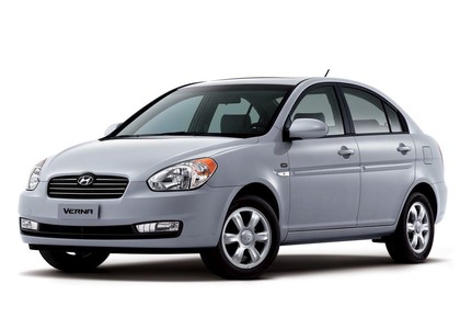 Ворсовые коврики на Hyundai Verna 2005&nbsp;-&nbsp;2010 в Череповеце