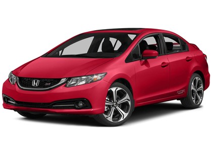 Ворсовые коврики на Honda Civic IX 4d 2012&nbsp;-&nbsp;2015 в Череповеце