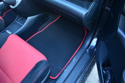 Ворсовые коврики на Honda Civic VII 3d 2001&nbsp;-&nbsp;2006 в Череповеце