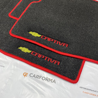 Ворсовые коврики на Chevrolet Captiva 2006&nbsp;-&nbsp;2016 в Череповеце