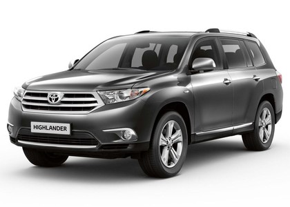 Ворсовые коврики на Toyota Highlander II 2007&nbsp;-&nbsp;2013 в Череповеце