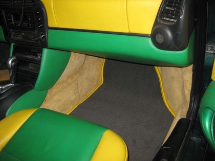 Ворсовые коврики на Porsche Boxster (986) 1996&nbsp;-&nbsp;2004 в Череповеце