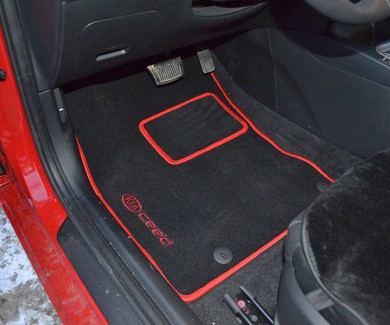 Ворсовые коврики на KIA Ceed III 2018&nbsp;-&nbsp;2026 в Череповеце