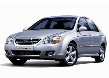 Ворсовые коврики на KIA Cerato I 2004&nbsp;-&nbsp;2008 в Череповеце