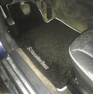Ворсовые коврики на Mercedes E (W210) 1995&nbsp;-&nbsp;2002 в Череповеце