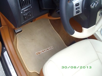 Ворсовые коврики на Infiniti FX I 2003&nbsp;-&nbsp;2008 в Череповеце