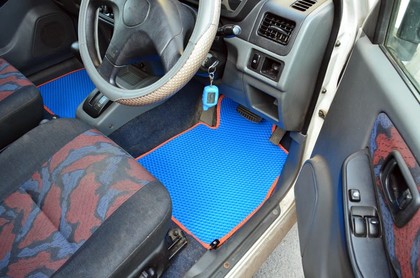 Ворсовые коврики на Mitsubishi Pajero Mini II 1998&nbsp;-&nbsp;2012 в Череповеце