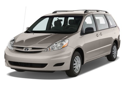 Ворсовые коврики на Toyota Sienna II 2003&nbsp;-&nbsp;2010 в Череповеце